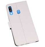 Wallet Cases Case for Samsung Galaxy A40 White