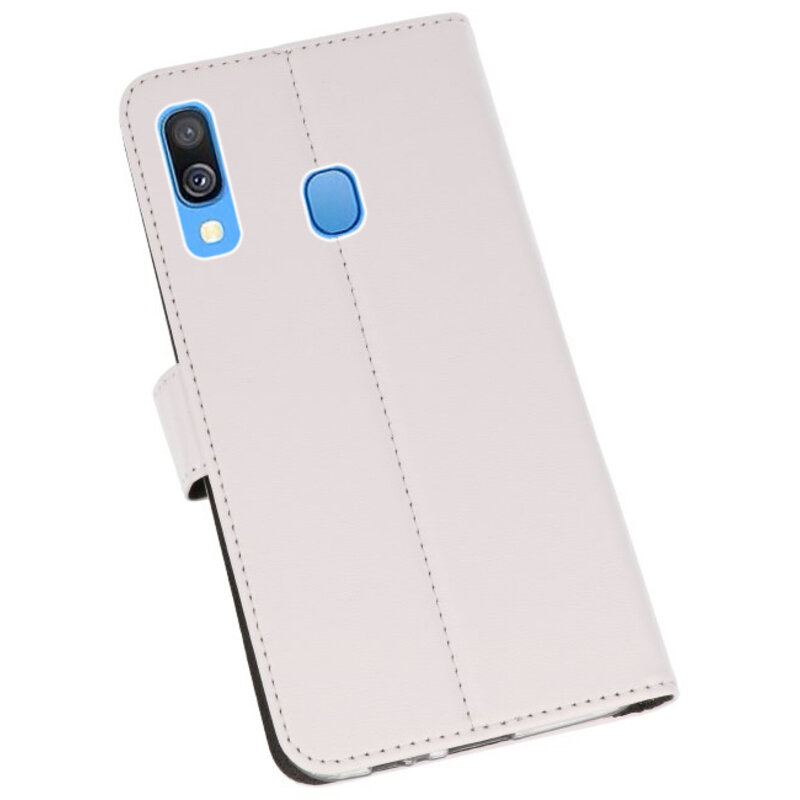 Wallet Cases Case for Samsung Galaxy A40 White