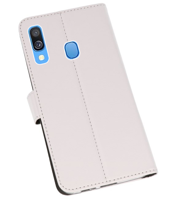 Wallet Cases Case for Samsung Galaxy A40 White