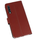 Wallet Cases Case for Samsung Galaxy A70 Brown