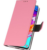 Veske Tasker Etui til Samsung Galaxy A70 Pink