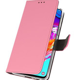 Wallet Cases Hoesje voor Samsung Galaxy A70 Roze