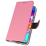 Funda Wallet Funda para Samsung Galaxy A70 Rosa