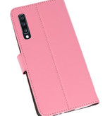 Wallet Cases Hoesje voor Samsung Galaxy A70 Roze