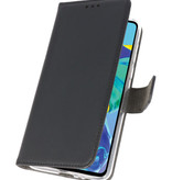 Wallet Cases Hoesje voor Huawei P30 Zwart