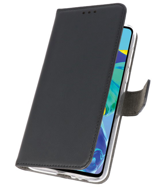 Wallet Cases Hoesje voor Huawei P30 Zwart