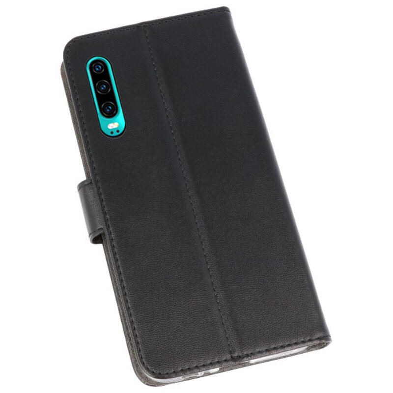 Wallet Cases Case für Huawei P30 Schwarz