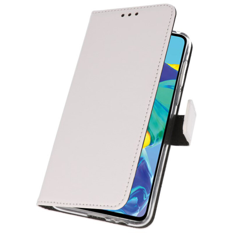 Wallet Cases Case für Huawei P30 Weiß