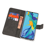 Wallet Cases Hoesje voor Huawei P30 Wit
