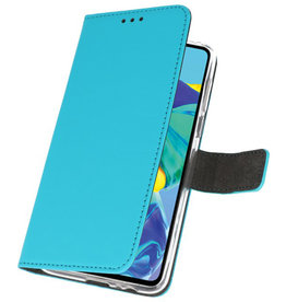 Funda Cartera para Huawei P30 Azul