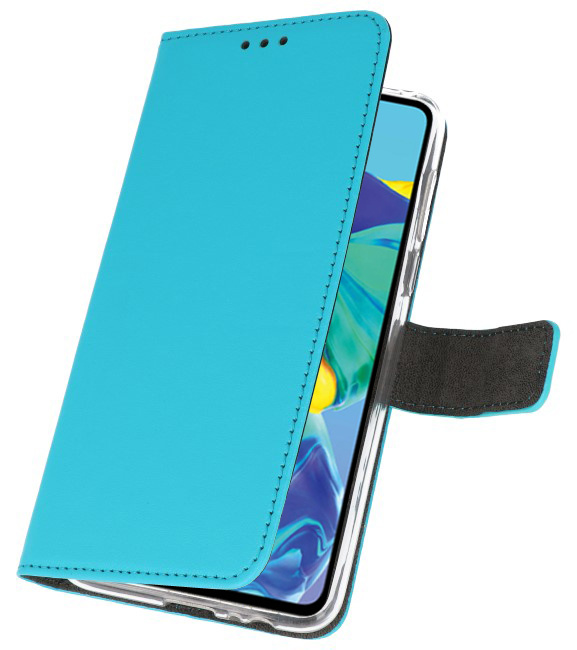 Custodia a Portafoglio per Huawei P30 Blue