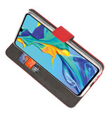 Funda Cartera para Huawei P30 Rojo