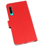 Wallet Cases Hoesje voor Huawei P30 Rood