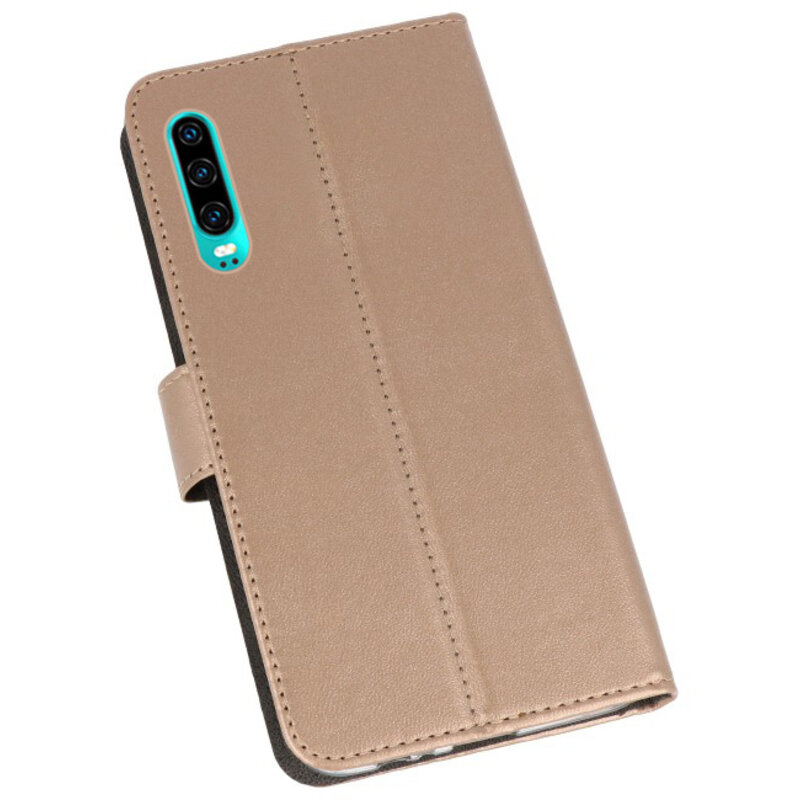 Wallet Cases Case for Huawei P30 Gold