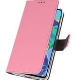 Wallet Cases Hoesje voor Huawei P30 Roze