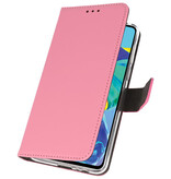 Wallet Cases Hoesje voor Huawei P30 Roze