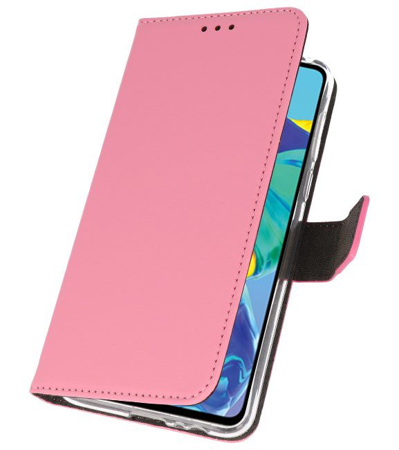 Wallet Cases Case for Huawei P30 Pink