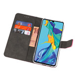 Wallet Cases Hoesje voor Huawei P30 Roze