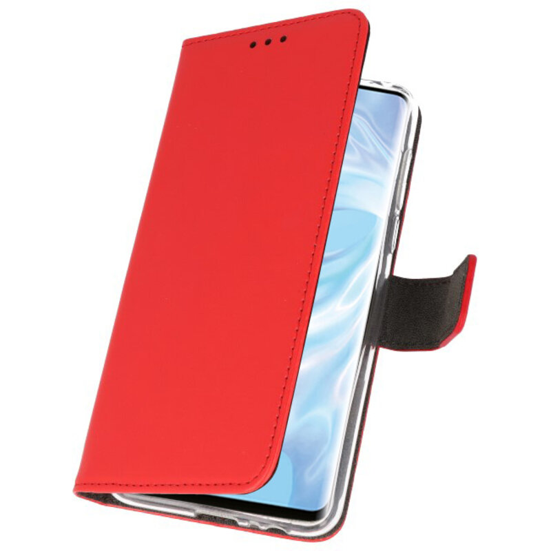 Custodia a Portafoglio per Huawei P30 Pro Red