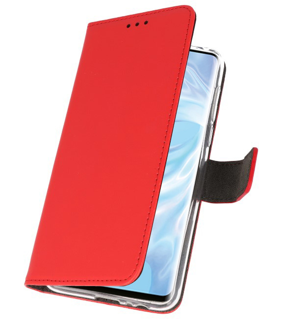 Wallet Cases Hoesje voor Huawei P30 Pro Rood