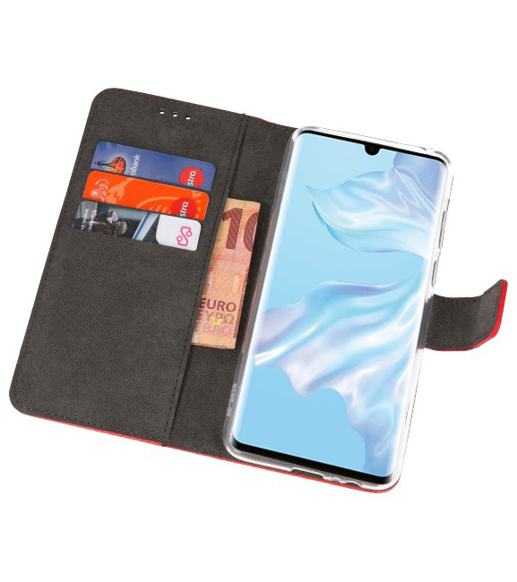 Etuis portefeuille Etui pour Huawei P30 Pro Rouge