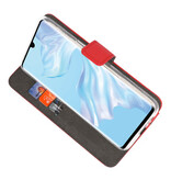 Etuis portefeuille Etui pour Huawei P30 Pro Rouge