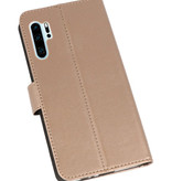 Wallet Cases Hoesje voor Huawei P30 Pro Goud