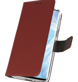 Wallet Cases Case for Huawei P30 Pro Brown