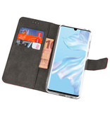 Wallet Cases Hoesje voor Huawei P30 Pro Bruin