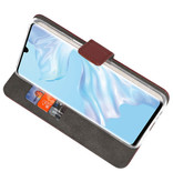 Etuis portefeuille Etui pour Huawei P30 Pro Marron