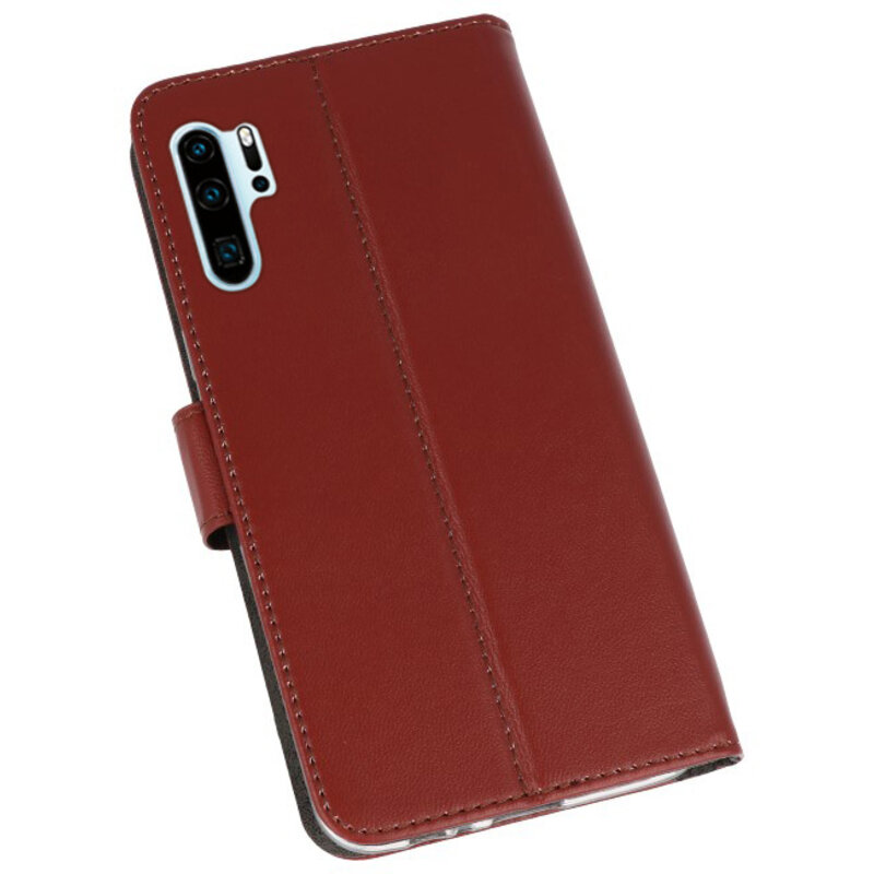 Wallet Cases Case for Huawei P30 Pro Brown
