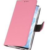 Wallet Cases Hoesje voor Huawei P30 Pro Roze