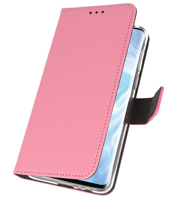Wallet Cases Case for Huawei P30 Pro Pink