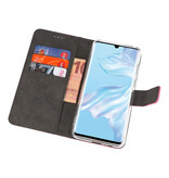 Custodia a Portafoglio per Huawei P30 Pro Pink