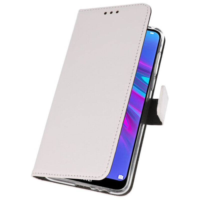 Wallet Cases Case for Huawei Y6 / Y6 Prime 2019 White
