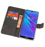 Brieftasche Tasche für Huawei Y6 / Y6 Prime 2019 Weiß