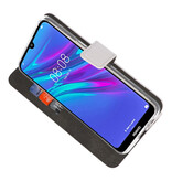 Wallet Cases Case for Huawei Y6 / Y6 Prime 2019 White