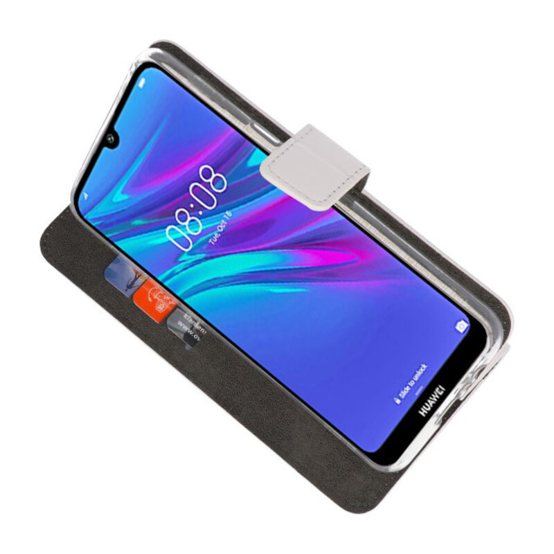 Wallet Cases Case for Huawei Y6 / Y6 Prime 2019 White