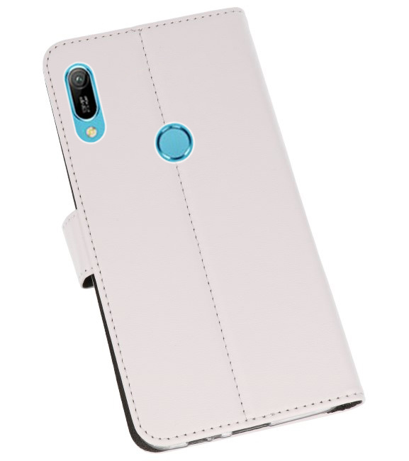 Funda Cartera para Huawei Y6 / Y6 Prime 2019 Blanco