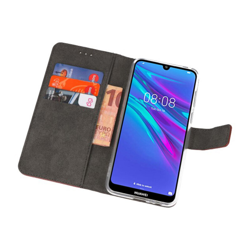 Etuis portefeuille Etui pour Huawei Y6 / Y6 Prime 2019 Marron