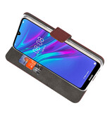 Etuis portefeuille Etui pour Huawei Y6 / Y6 Prime 2019 Marron