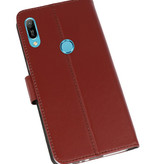 Wallet Cases Hoesje voor Huawei Y6 / Y6 Prime 2019 Bruin