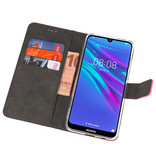 Brieftasche Tasche für Huawei Y6 / Y6 Prime 2019 Pink