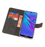 Etui portefeuille pour Huawei Y6 / Y6 Prime 2019 Rose