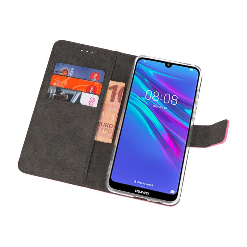 Wallet Cases Case for Huawei Y6 / Y6 Prime 2019 Pink
