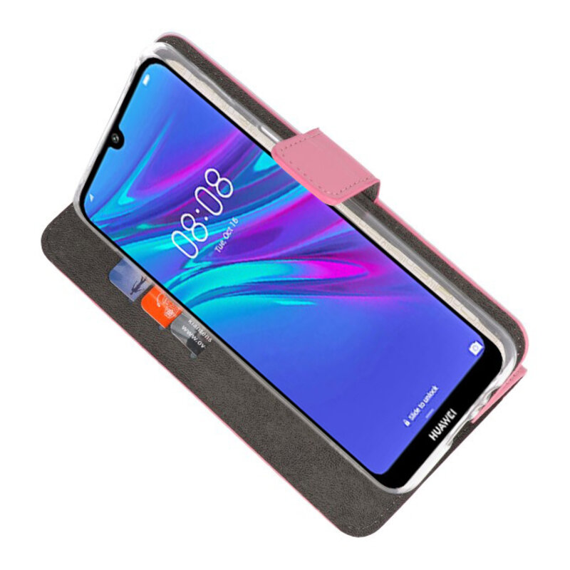 Wallet Cases Case for Huawei Y6 / Y6 Prime 2019 Pink