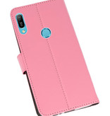 Wallet Cases Hoesje voor Huawei Y6 / Y6 Prime 2019 Roze