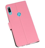 Etui portefeuille pour Huawei Y6 / Y6 Prime 2019 Rose