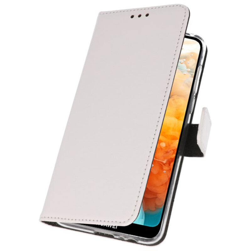 Wallet Cases Case for Huawei Y6 Pro 2019 White
