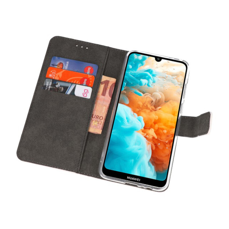 Etuis portefeuille Etui pour Huawei Y6 Pro 2019 Blanc